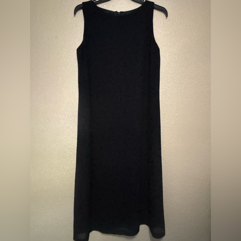 J.B.S. Black Halter Sheath Maxi Dress